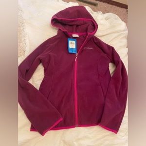 Girls Columbia fleece, NWT 14/16 size LG